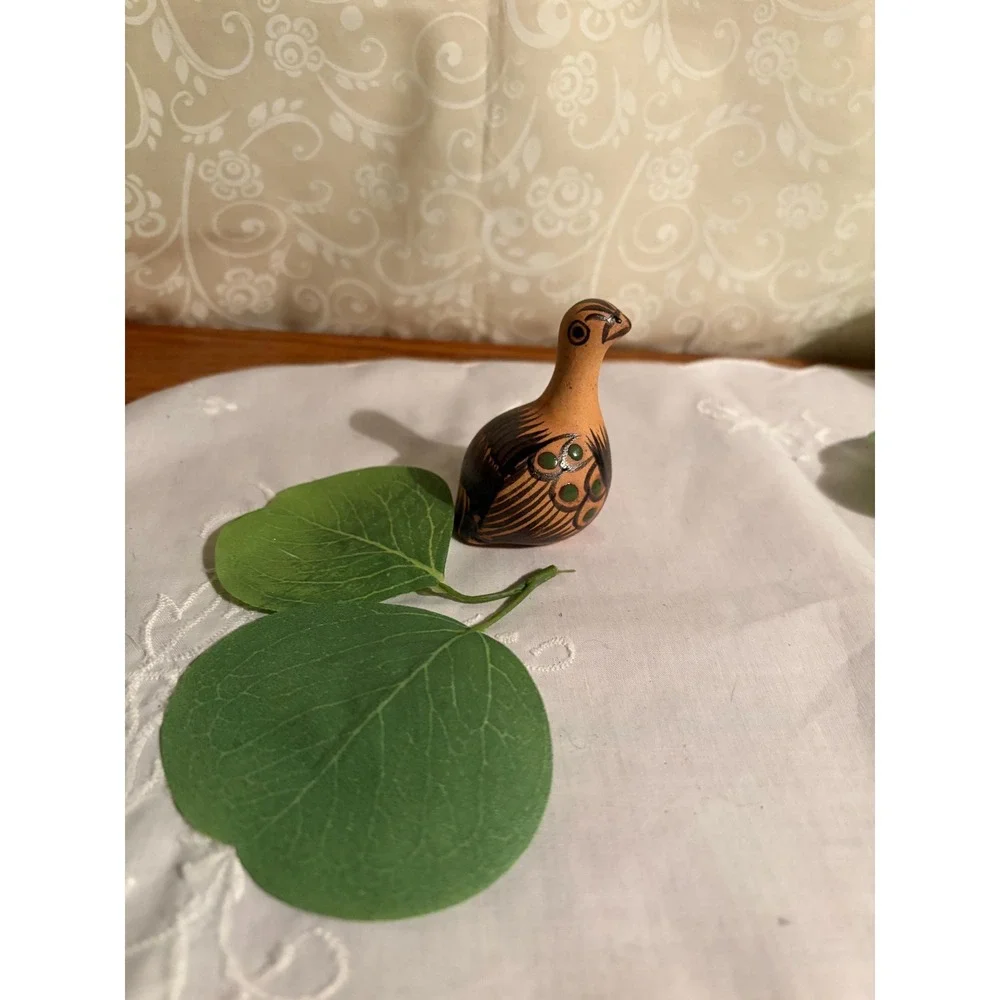 Vintage‎ Tonala Bird Figurine- Mexican Folk Art